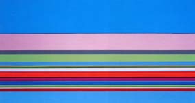 Nicholas Bodde, o.T. (no.299), 2003, Öl und Acryl, 100 x 180 cm