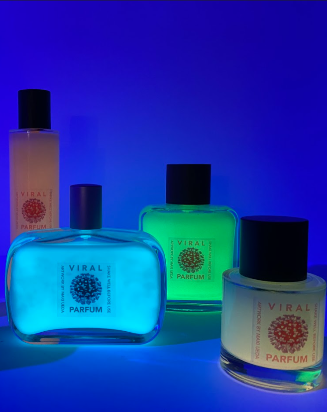 Maki Ueda, Viral Parfum, 2021, Olfactory installation
